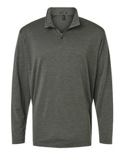 AllPro 4HM700 Men's Pro-Lock Performance Mélange Quarter-Zip Pullover