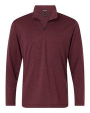 AllPro 4HM700 Men's Pro-Lock Performance Mélange Quarter-Zip Pullover