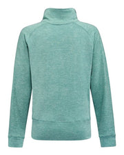 J. America 8743 Women's Electric Fleece Quarter-Zip Sweatshirt