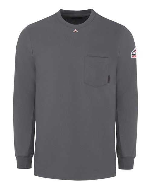 Bulwark SET2T Men's Tall Knit Long Sleeve T-Shirt