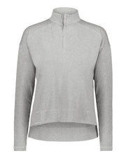 Holloway 223753 Women's Eco Revive™ Ventura Soft Knit Quarter-Zip Pullover