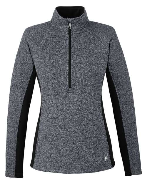 Spyder S16562 Women's Constant Half-Zip Sweater Fleece Pullover