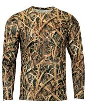 Paragon 237 Men's Oxford Performance Camo Print Long Sleeve T-Shirt