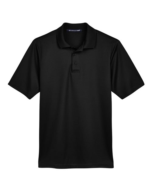 Devon & Jones DG20 Men's CrownLux Performance® Plaited Polo