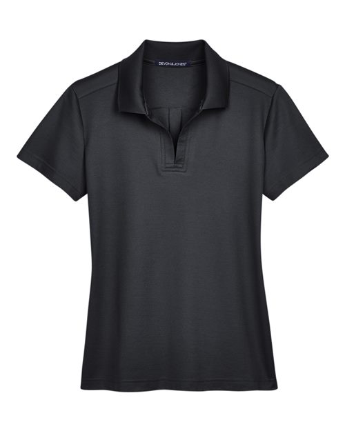 Devon & Jones DG20W Women's CrownLux Performance® Plaited Polo