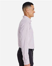 Devon & Jones DG540 Men's CrownLux Performance® Micro Windowpane Woven Dress Shirt