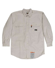 Berne Apparel FRSH21 Men's Flame-Resistant Down Plaid Work Shirt