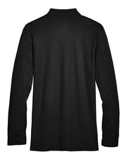 Devon & Jones DG20LT Men's Tall CrownLux Performance® Plaited Long Sleeve Polo