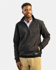 Nautica N17176 Men's Anchor Fleece Quarter-Zip Pullover
