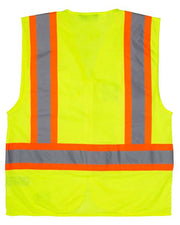 Berne Apparel HVV046 Men's Hi-Vis Class 2 Multi-Color Vest