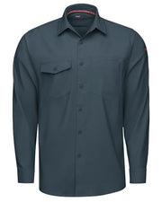 Red Kap TSM4T Men's Tall Cooling Long Sleeve Work Shirt