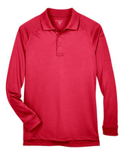 Harriton M211L Men's Advantage Long Sleeve Tactical Polo