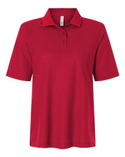 Harriton M105W Women's Maverick CVC Pique Polo