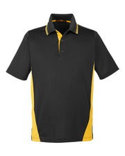 Harriton M386 Men's Flash Snag Protection Plus IL Colorblock Polo