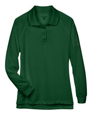 Harriton M211LW Women's Advantage Long Sleeve Tactical Polo