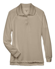 Harriton M211LW Women's Advantage Long Sleeve Tactical Polo