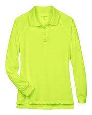 Harriton M211LW Women's Advantage Long Sleeve Tactical Polo
