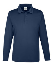 Team 365 TT51L Men's Zone Performance Long Sleeve Polo