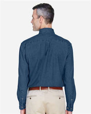Harriton M550 Men's Denim Shirt