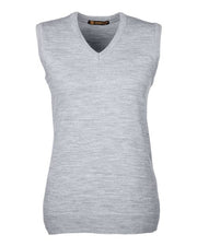 Harriton M415W Women's Pilbloc™ V-Neck Sweater Vest
