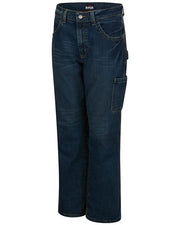 Bulwark PSJ6ODD Men's Odd Sizes Stretch Denim Dungaree Jeans
