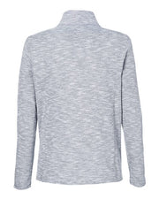 North End NE415W Women's Eclipse Jacquard Quarter-Zip Pullover