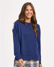 Boxercraft BW3101 Women's Harlow French Terry Crewneck Sweatshirt