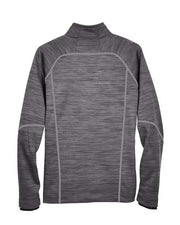 North End 88697 Men's Flux Mélange Bonded Fleece Jacket