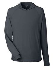North End NE105 Unisex JAQ Stretch Performance Hooded Long Sleeve T-Shirt