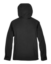 North End 78166 Women's Prospect Two-Layer Fleece Bonded Soft Shell Hooded Jacket