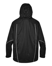 North End 88196 Men's Angle 3-In-1 Jacket with Bonded Fleece Liner