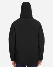North End 88159 Men's Glacier Insulated Three-Layer Softshell with Detachable Hood