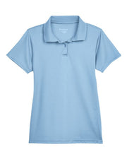 Harriton M315W Women's Polyester Jersey Polo