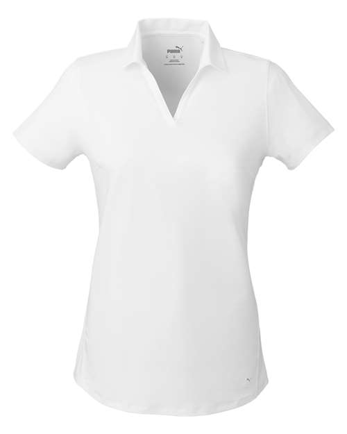 Puma Golf 597695 Women's Cloudspun Free V-neck Polo