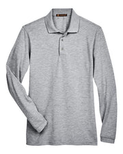 Harriton M265L Men's Easy Blend™ Long Sleeve Polo