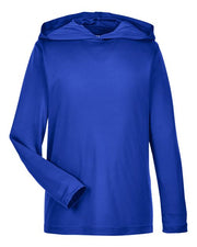 Team 365 TT41Y Youth Zone Performance Hooded Long Sleeve T-Shirt