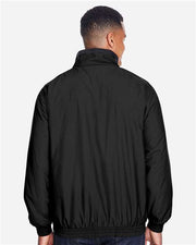 Harriton M740 Unisex Fleece Lined Nylon Jacket