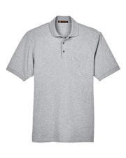Harriton M265P Men's Easy Blend™ Polo with Pocket