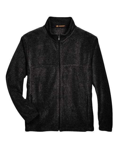 Harriton M990T Men's Tall Full-Zip Fleece