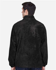 Harriton M990T Men's Tall Full-Zip Fleece