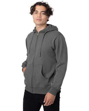 econscious EC5650 Unisex Heritage Full-Zip Hooded Sweatshirt
