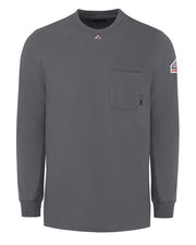 Bulwark SET2T Men's Tall Knit Long Sleeve T-Shirt
