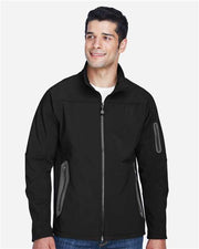 North End 88138 Men's Three Layer Fleece Bonded Shell Technical Jacket