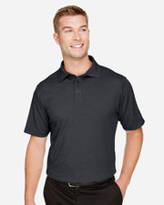 Devon & Jones DG22 Men's CrownLux Performance® Address Mélange Polo