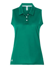 Adidas A1005 Women's Ottoman Sleeveless Polo