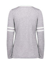 Holloway 223246 Women's Eco Revive™ Monterey Long Sleeve V-Neck T-Shirt