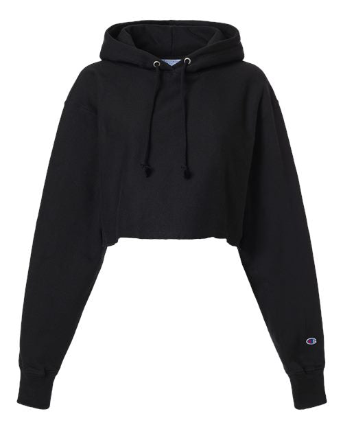 Champion RW01W Women's Reverse Weave® Hooded Cropped Sweatshirt
