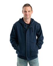 Berne Apparel FRSZ19 Men's Flame Resistant Full-Zip Hooded Sweatshirt