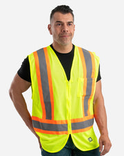 Berne Apparel HVV046 Men's Hi-Vis Class 2 Multi-Color Vest