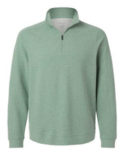 North End NE725 Men's Spirit Textured Quarter-Zip Pullover
